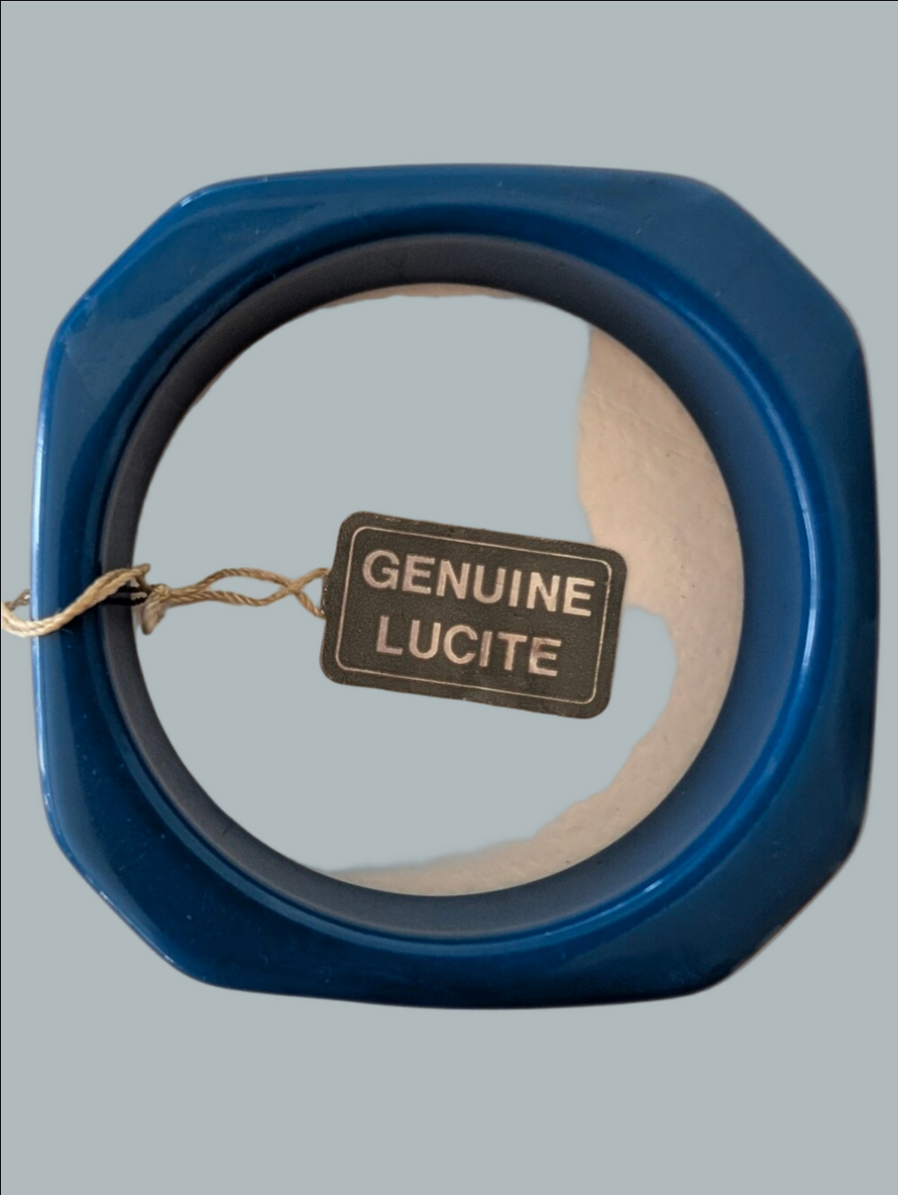 Vintage Lucite Bracelet With Original Tag Attached 1960s